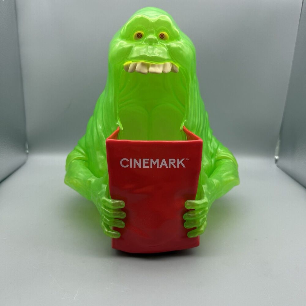 Ghostbusters Frozen Empire Slimer Cinemark Popcorn Container Bucket 2024